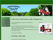 Tablet Screenshot of bernhardsen.com